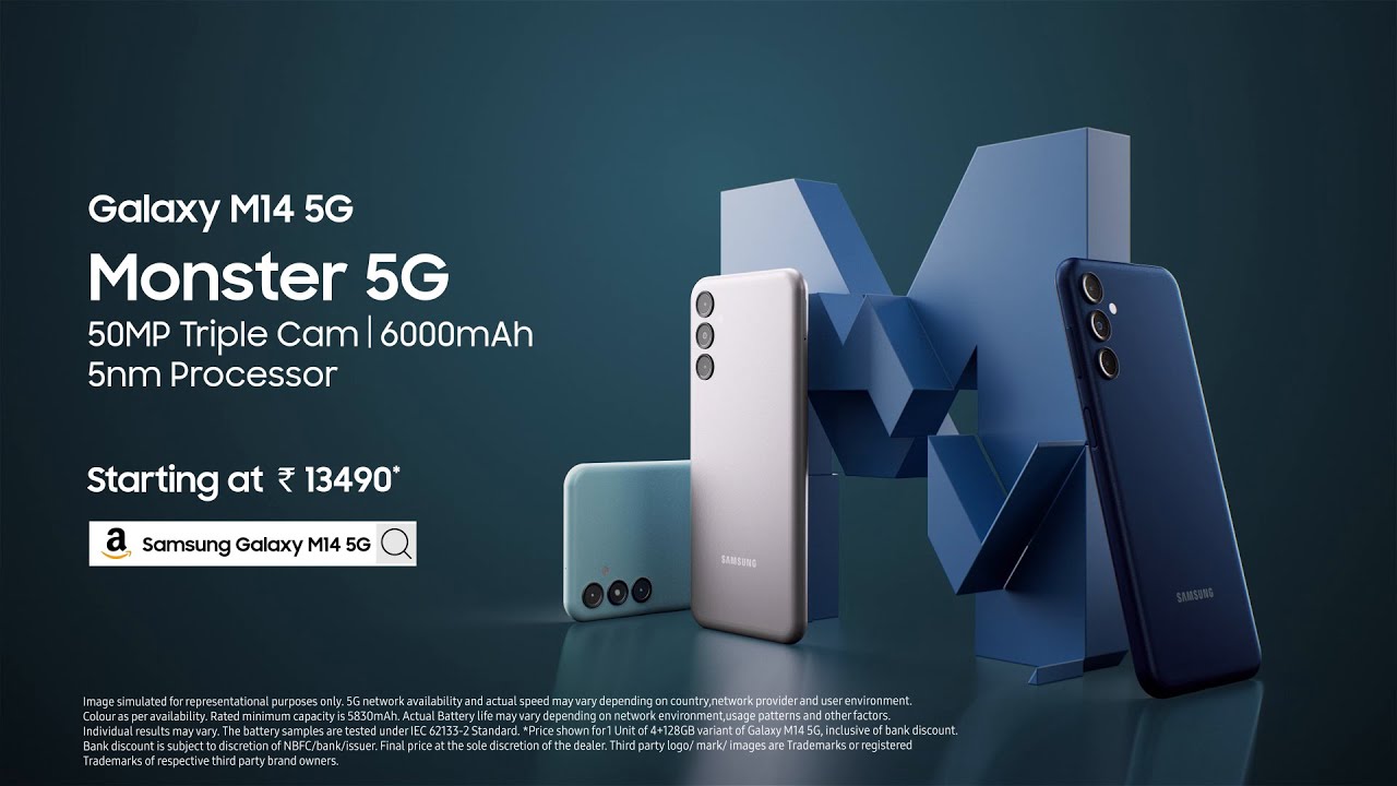 Introducing the Galaxy M14 5G | Monster 5G | Samsung