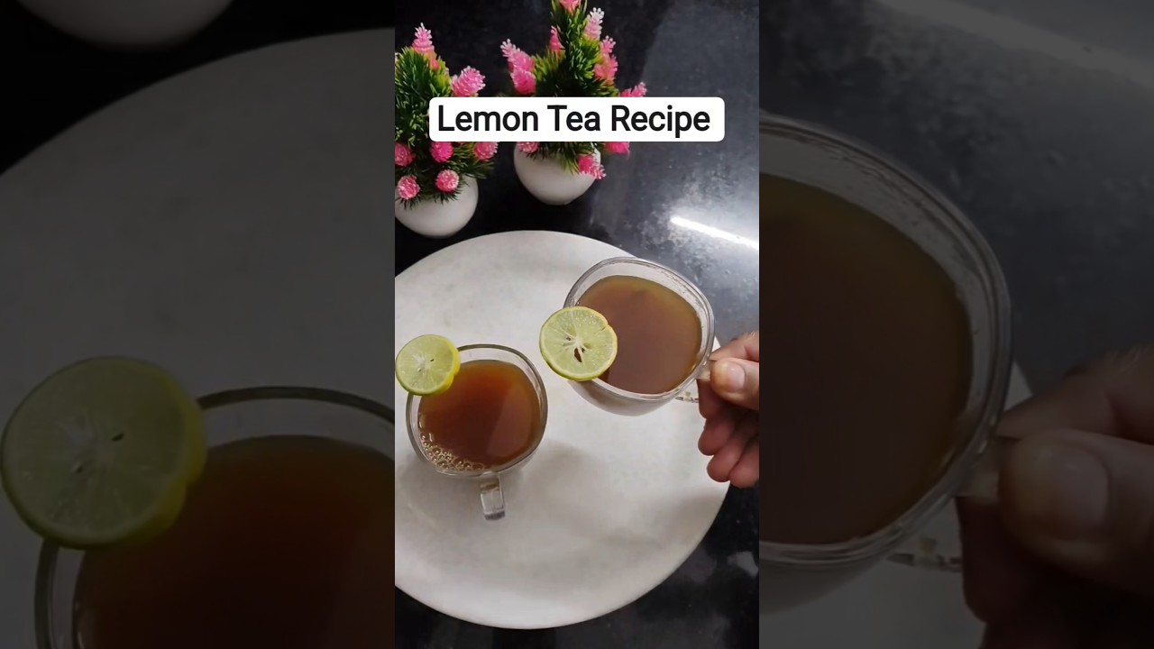 Lemon Tea Masala And Tea..