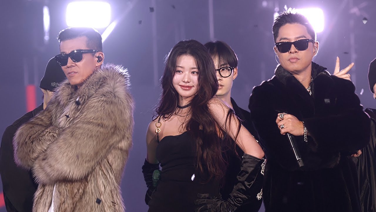 JINUSEAN (지누션)  X JANG WONYOUNG (IVE 장원영) - TELL ME (말해줘) @2024 KBS 가요대축제 글로벌 페스티벌 / 241220 / 4K100P