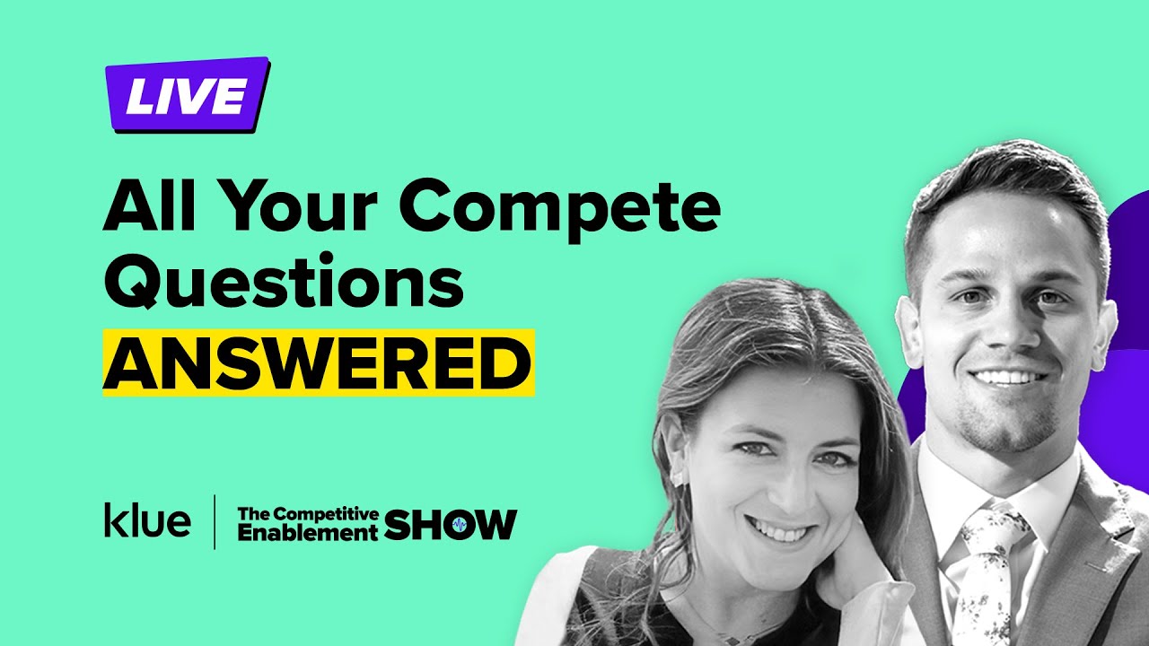 Ask Us Anything #1 | Competitive Enablement Show Live