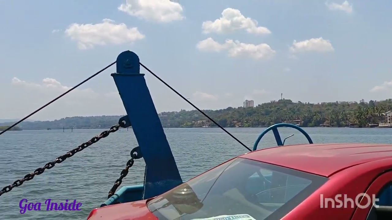 Ribandar to Chodan Ferry Service in Goa.