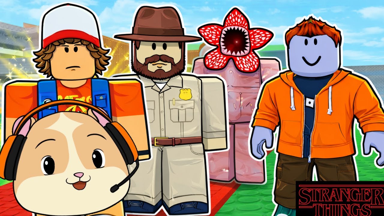 I STOLE SOME STRANGE THINGS!! Roblox Steal a Stranger Things