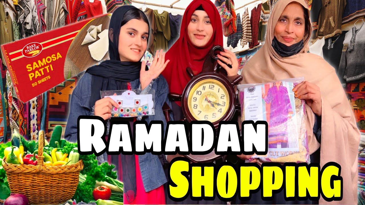 Ramadan Shopping 🛍️ in Advance | Larai ho gii 😡| Parsal aa gya 🛍️ | Enjoy vlog with Clever8 💕✌️ 