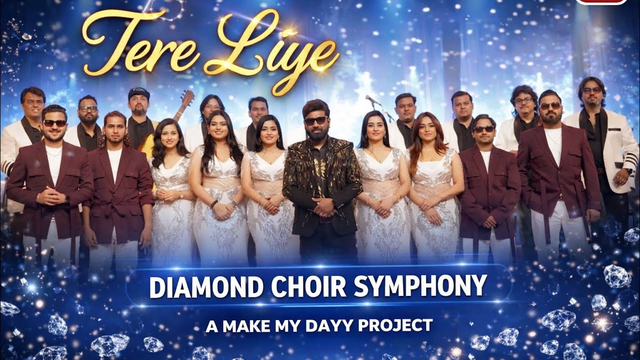 TERE LIYE - VEER ZAARA | DIAMOND CHOIR SYMPHONY | DISTORTIONN