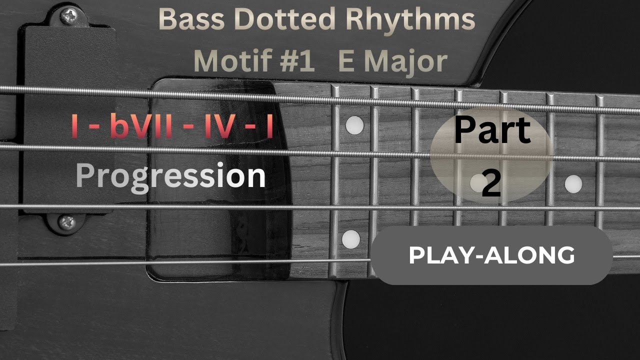 💙 Dotted Rhythm Motif #1 – Rock Groove Speed Builder (Part 2)