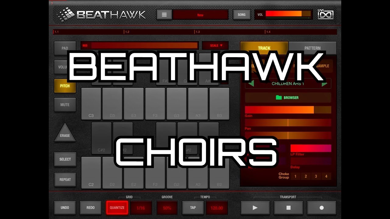 BeatHawk - The CHOIRS Expansion Pack - These Sounds Are Amazing - iPad Demo