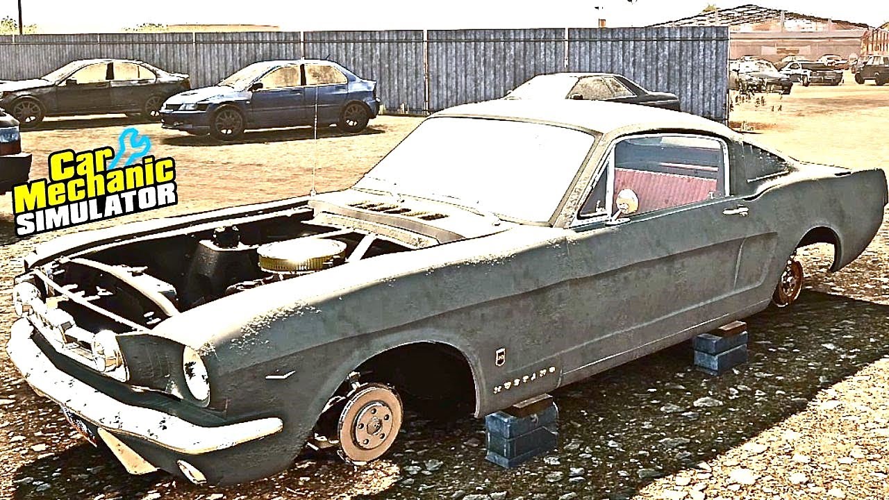 ICONIC Junkyard Score! 1966 Mustang Fastback! Let's Throw A Bunch of Horsepower At It!