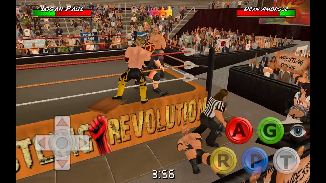 [S8E28] Dean Ambrose & Austin Theory vs Logan Paul & Tobio Kageyama | Wrestling Empire #784