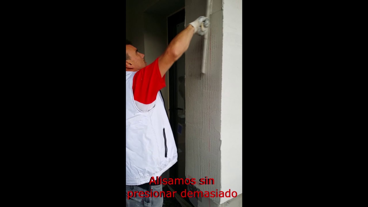 Colocación de malla con mortero base ligero 12007.