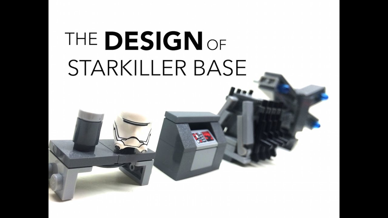 The Design of Starkiller Base! (Tips and Techniques!)
