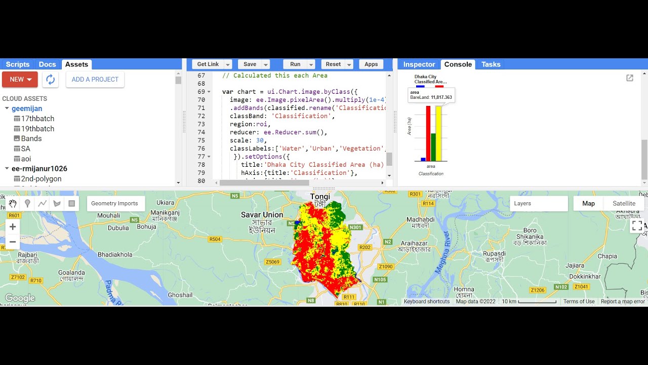 Land Use &Land Cover Classification using machine learning || Remote sensing Analysis for LULC