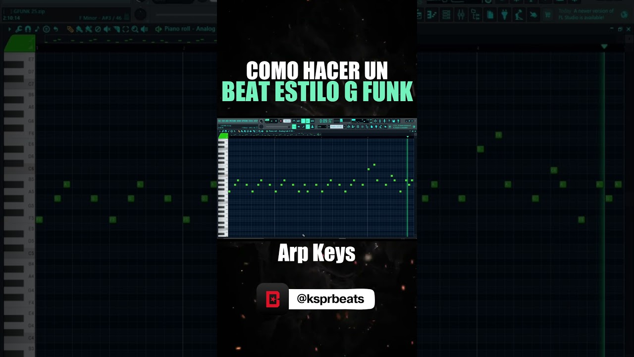 Como hacer un Beat estilo G Funk en FL Studio #flstudio
