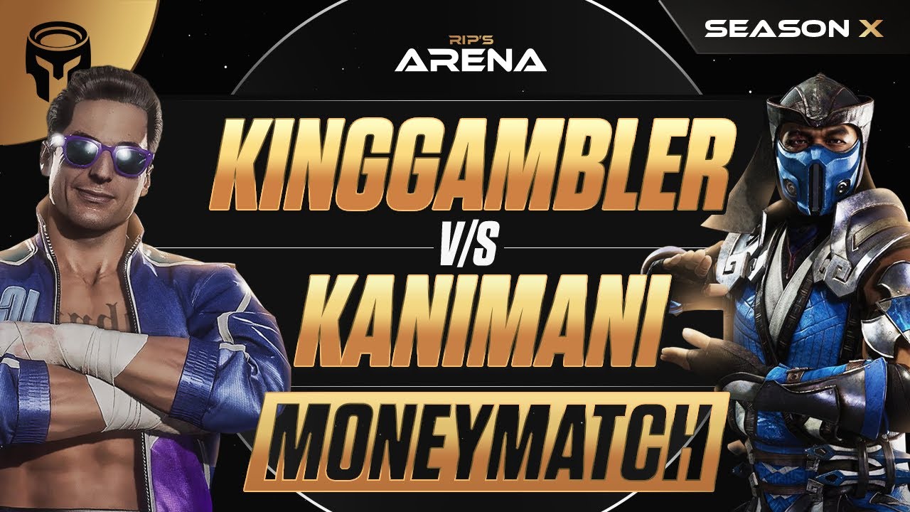 THE MONEYMATCH OF THE GIANTS! Kinggambler vs. Kanimani - Mortal Kombat 11
