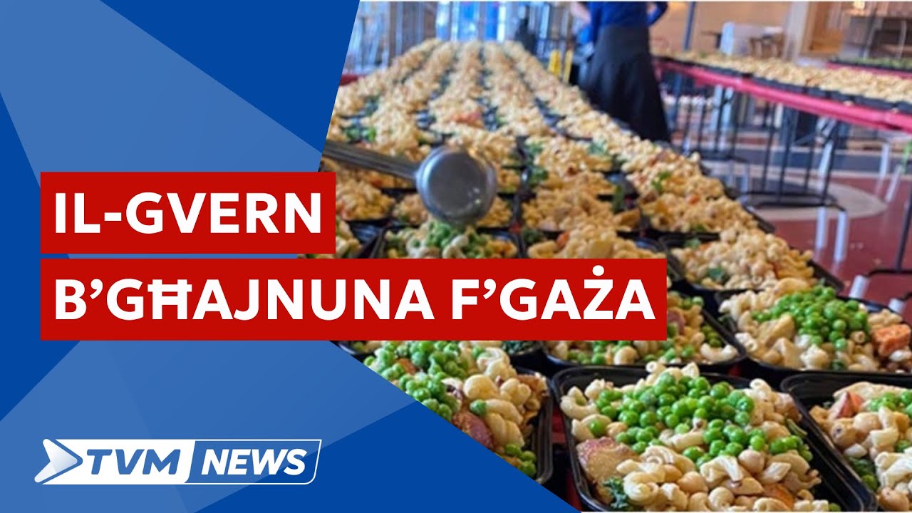 Il-Gvern jagħti &euro;50,000 biex l-għajnuna umanitarja tilħaq lil min għandu bżonnha f'Gaża