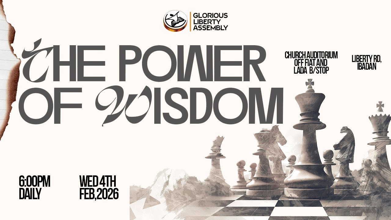 BIBLE STUDY | THE POWER OF WISDOM | FEBRUARY 04, 2026