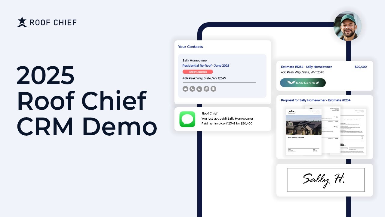 Roof Chief CRM Demo (2025) | Roofing & Exterior Contractor Software Overview