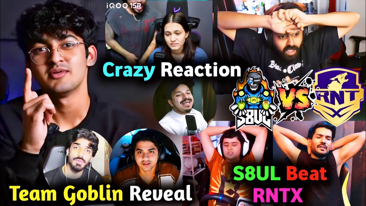 Goblin Big Decision - Making Team Goblin🥵 Rega Snax In Team😳 Sid Binks Crazy Reaction S8UL In Final🚀
