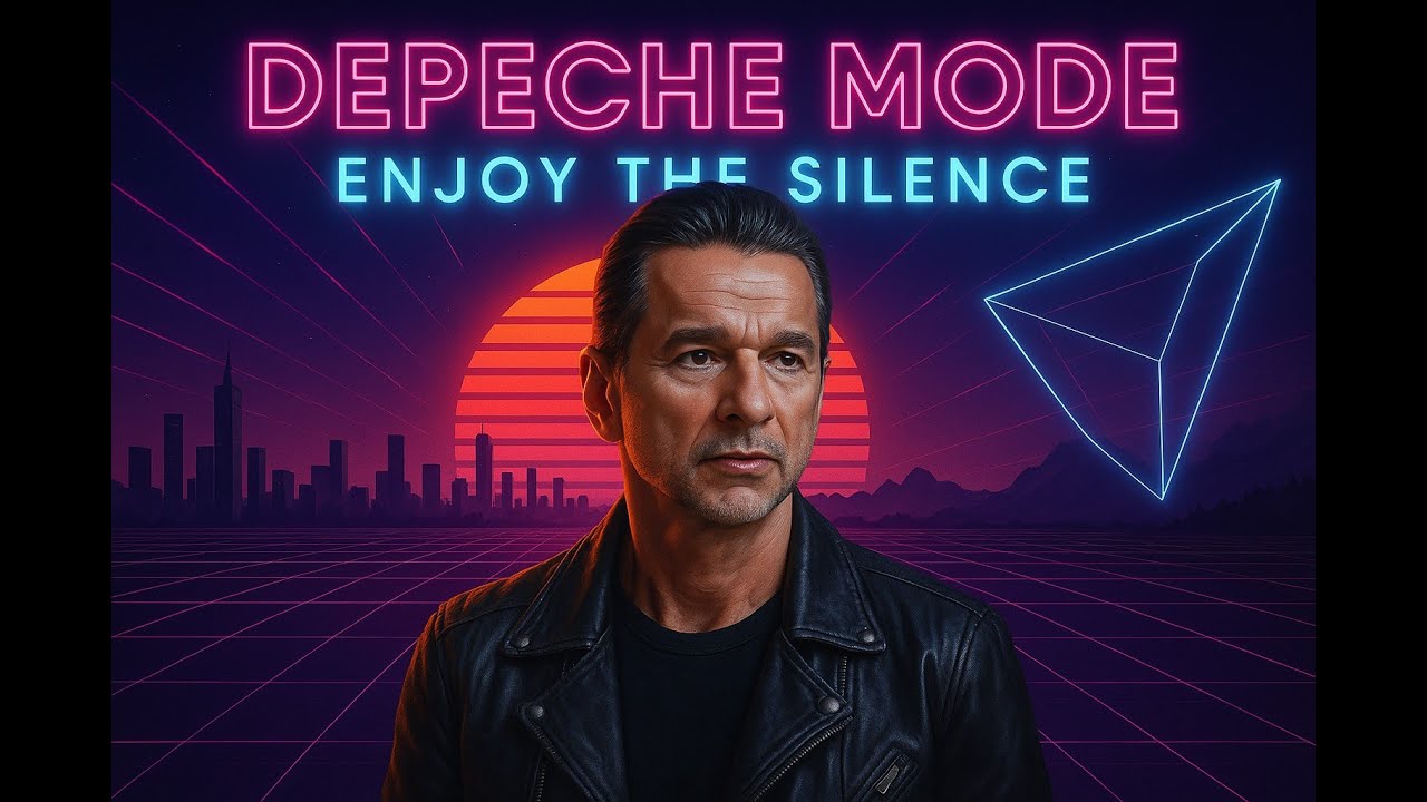 Depeche Mode - Enjoy the Silence | Synthwave Cover 2025 | Dark Electronic Classic