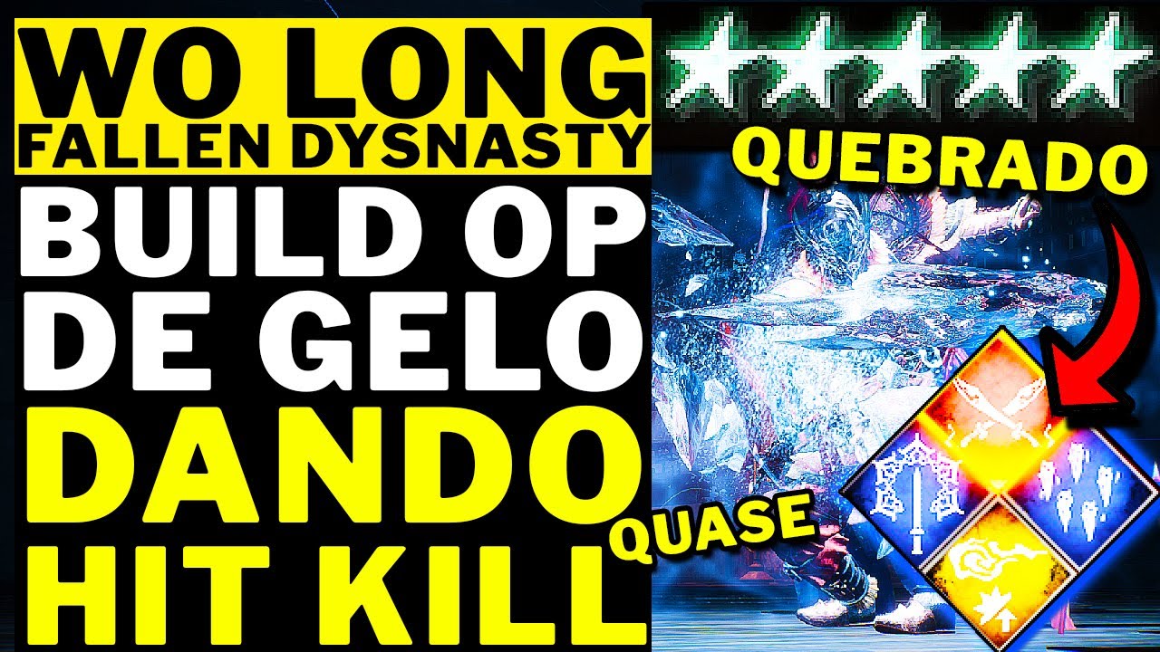 WO LONG FALLEN DYNASTY - BUILD OP DE GELO DANDO quase HITKILL!!!! BUILD 5 ESTRELAS!!!