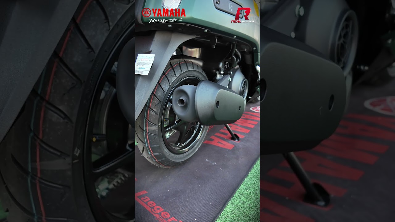 Смарт-ключ Yamaha Fazzio версии 2025, цвет Relax Matt Green (зелено-белый). Специальное предложен...