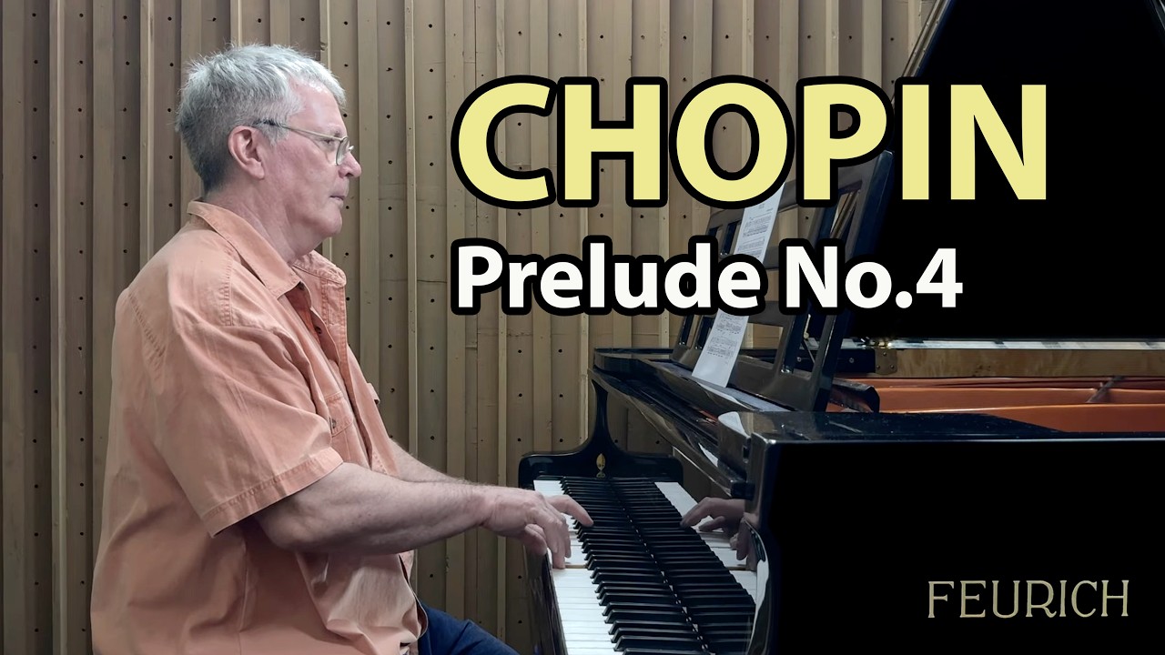 Chopin Prelude No.4 - P. Barton, FEURICH 218 piano