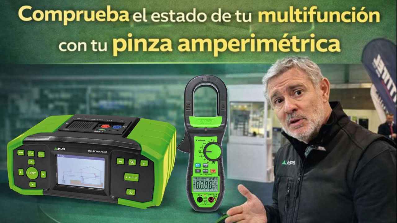 Cómo saber si tu equipo de aislamiento mide bien: verificación con pinza amperimétrica