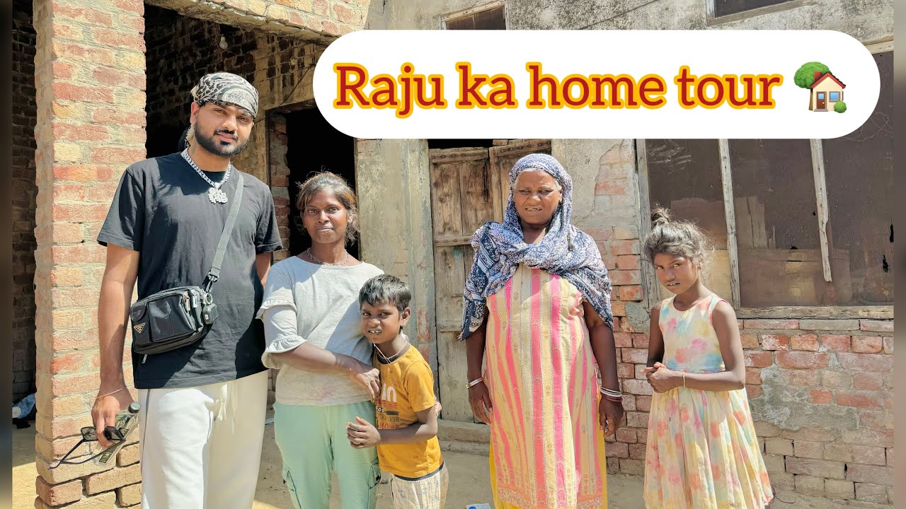Raju ka home tour aur raju ki family 😍🏡  || parnaj vlogs