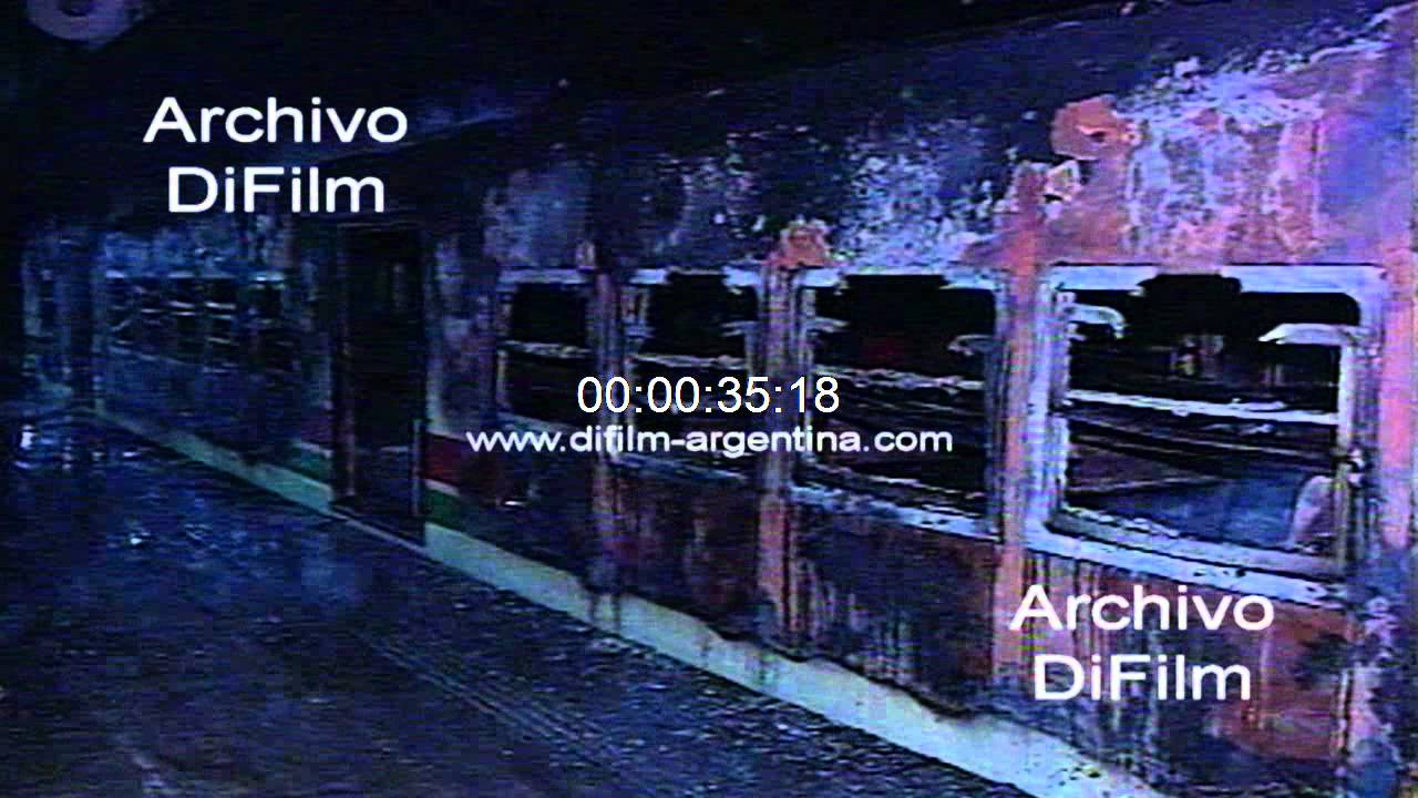 Atentado contra vagones del tren Metropolitano en Buenos Aires 1998