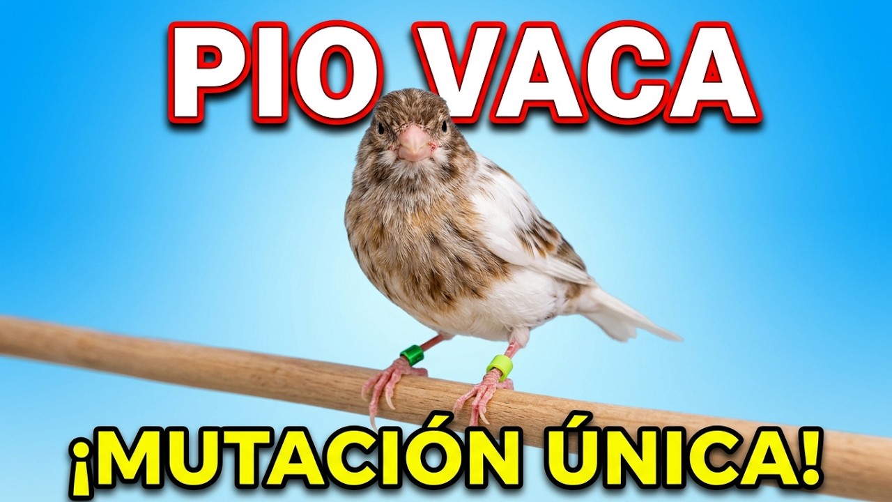 ¡INCREÍBLES MUTACIONES DE CANARIOS! PIO VACA JASPE SD Y BRUNO PLATA JASPE SD