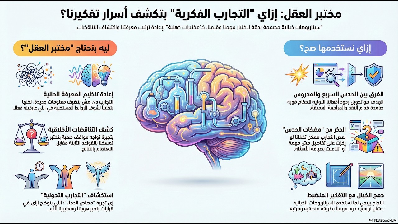 التجارب الفكرية تكشف عن أسرار تفكيرنا