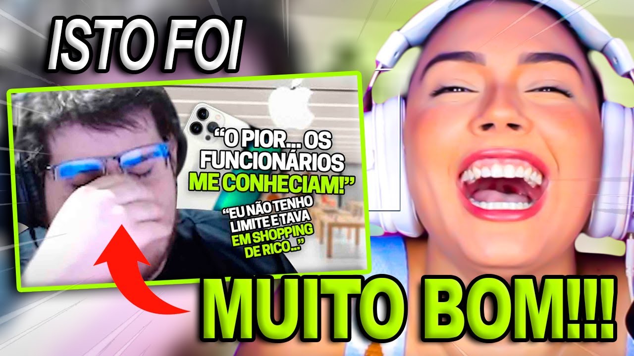 O DIA QUE CASIMIRO TENTOU COMPRAR UM NOVO IPHONE E PASSOU VERGONHA | Cortes do Casimito [REACT]