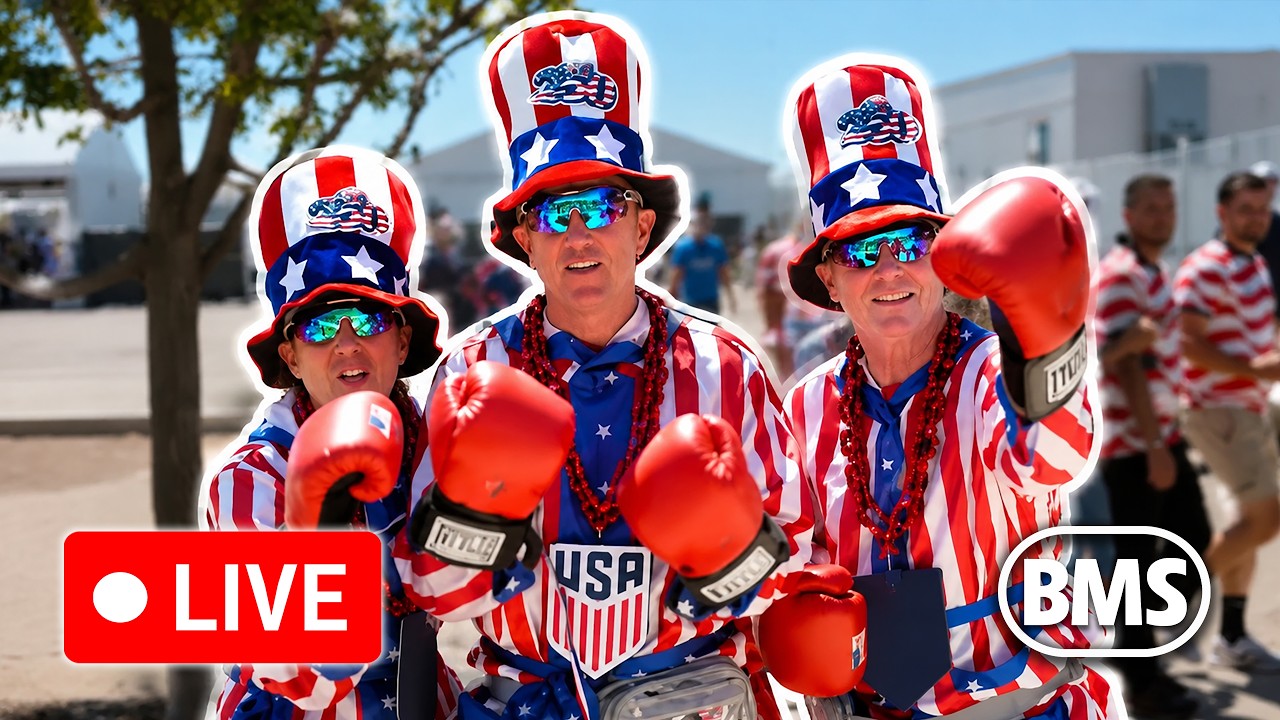 🔴 LIVE | USA v PARAGUAY BUILD-UP! 🇺🇸 Fans arrive for 2026 World Cup clash
