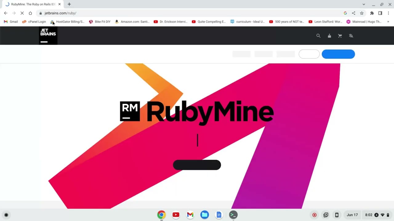 How to Install RubyMine on a Chromebook