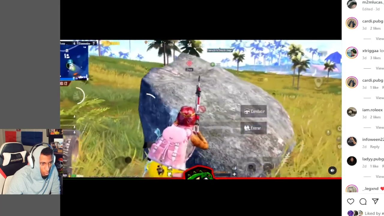 GMSSNIPES REACCIONA A M2MLUCAS JUGADOR PARA ROWESPORTS | PUBG MOBILE