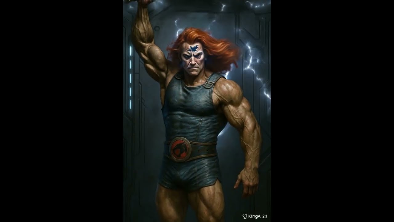 THUNDERCATS THEME SONG WITH REALISTIC CHARACTERS .