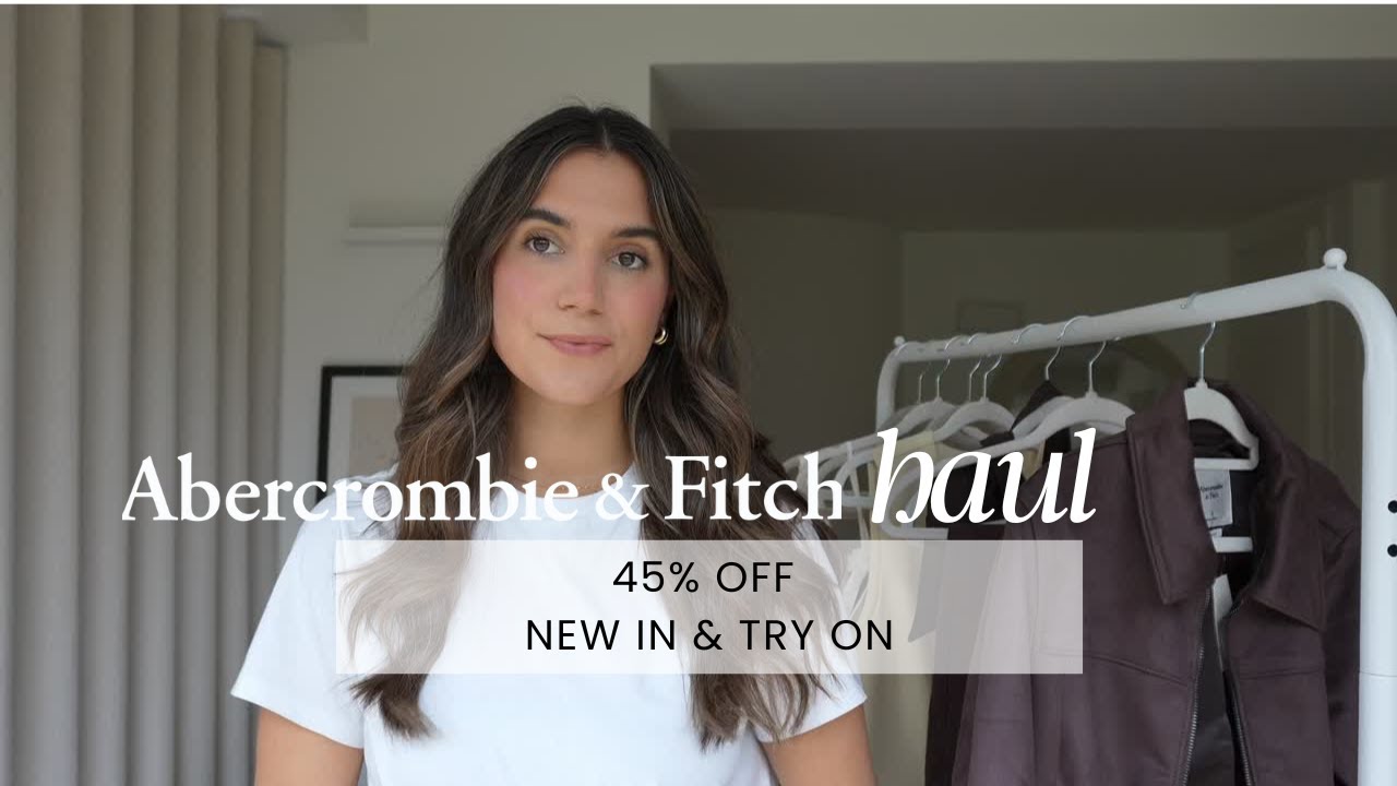 ABERCROMBIE & FITCH: NEW IN/ TRY ON 40% OFF!