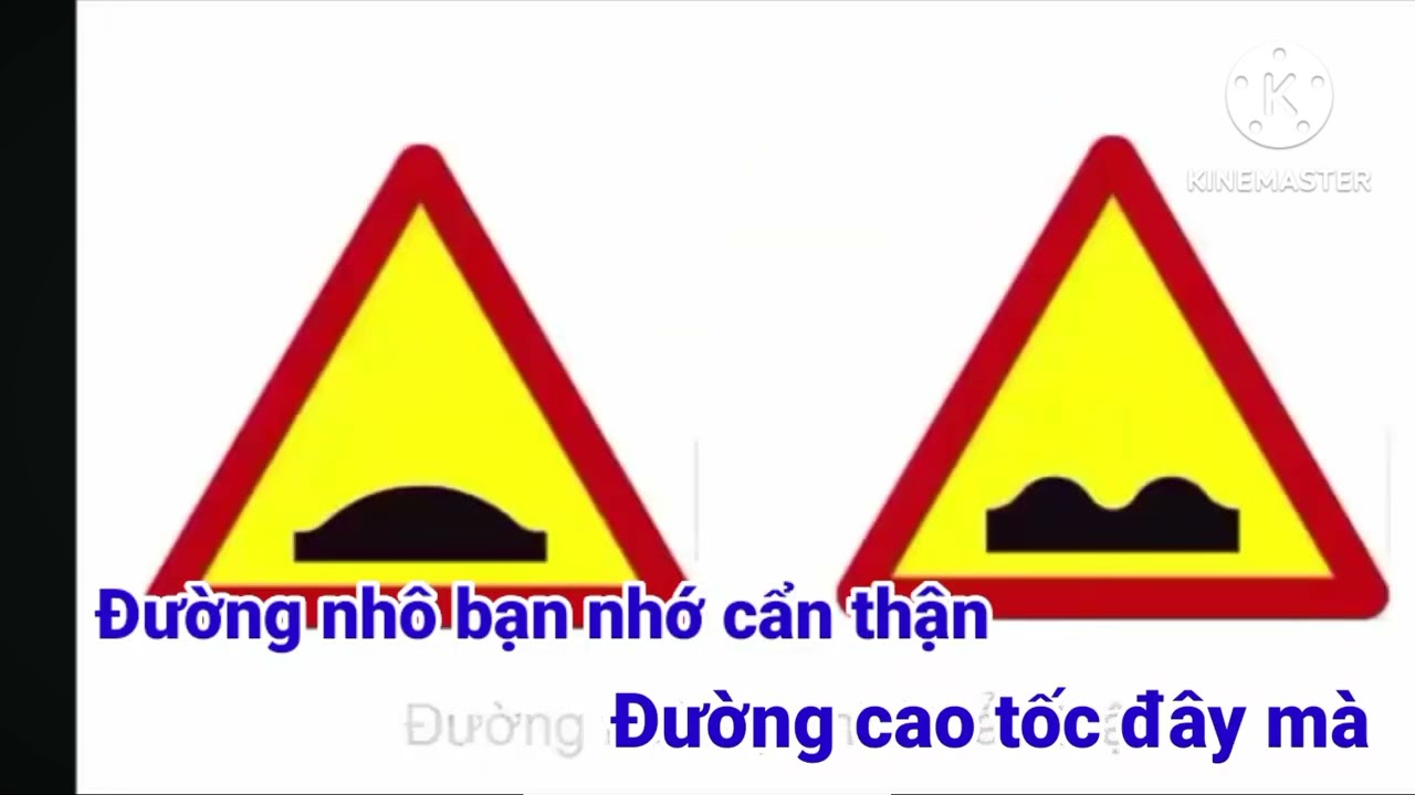 Nhạc chế biển báo nguy hiểm với vạch kẻ đường karaoke 🎤