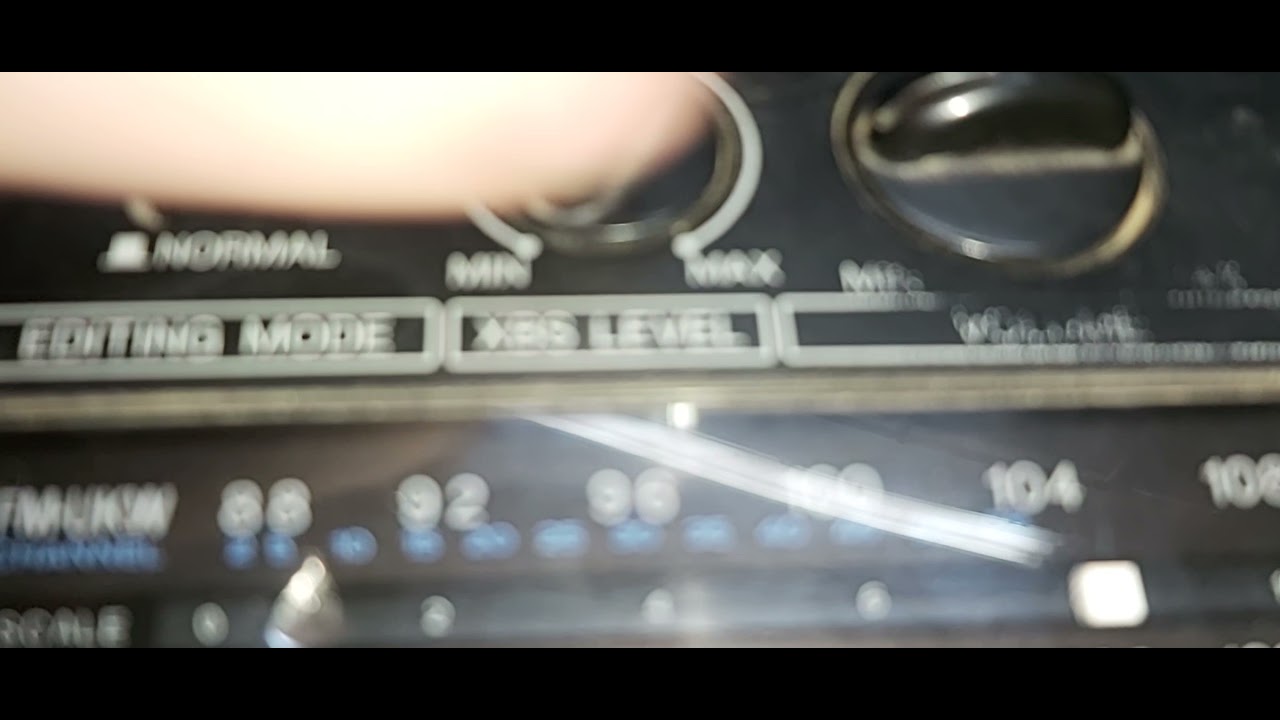 Panasonic RX-DT30 test po wyczyszczeniu.