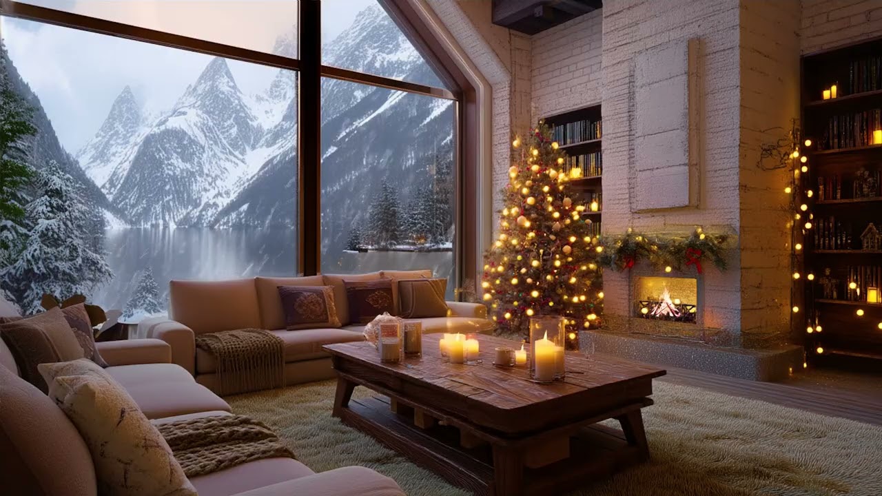 Warm Holiday Ambience for Quiet Evenings 2026 🎄 | Soft Instrumental Music
