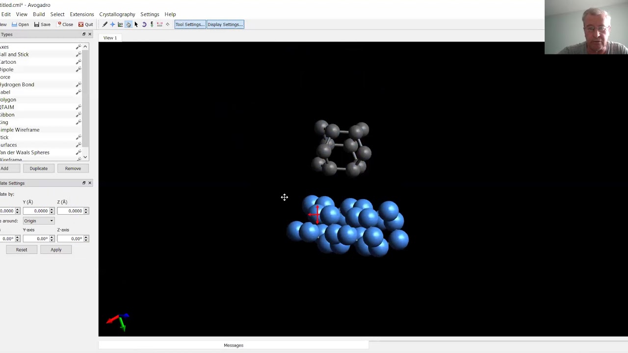 8th Lesson: Building carbon nanotubes with Avogadro program