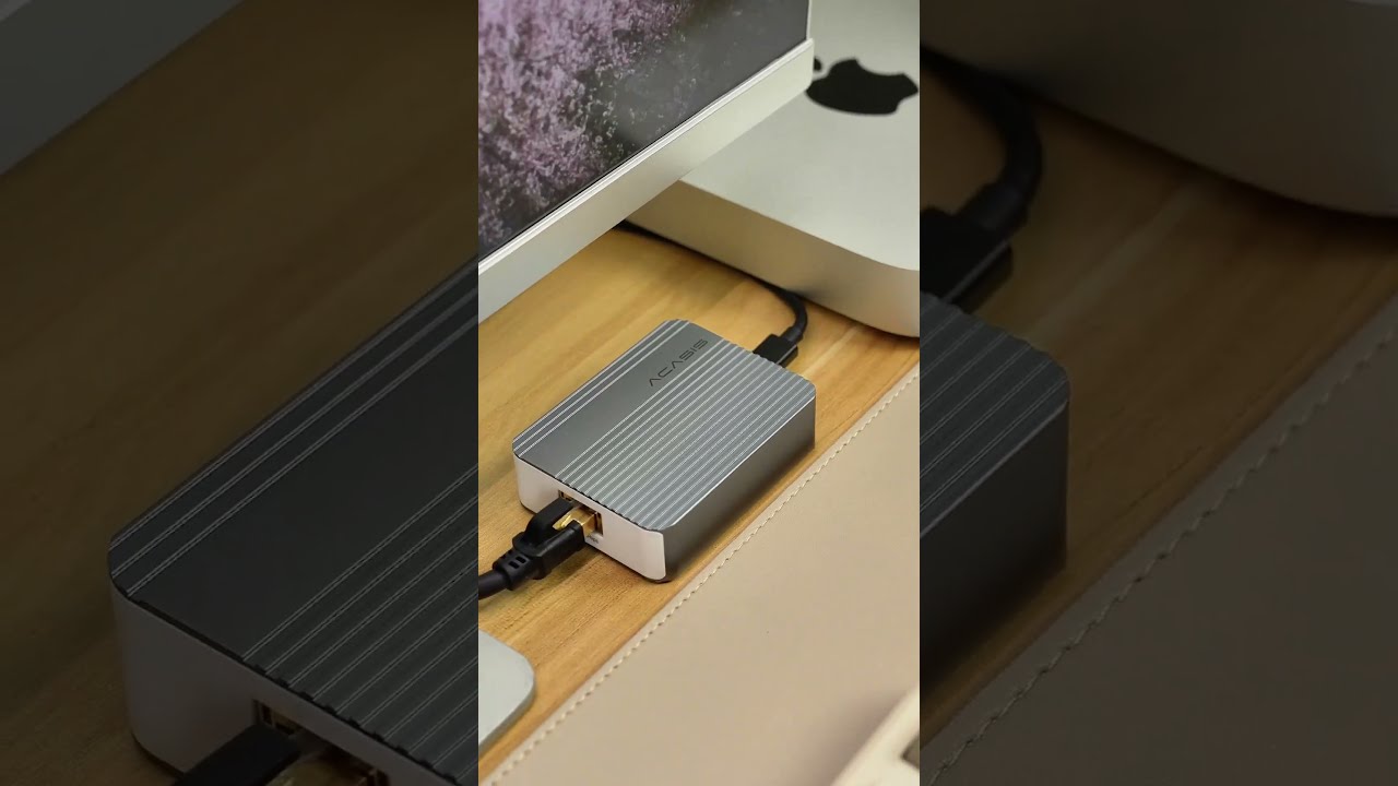 ACASIS USB 40 Gbps USB-C Network Adapter 10Gigabit LAN 1 x RJ45