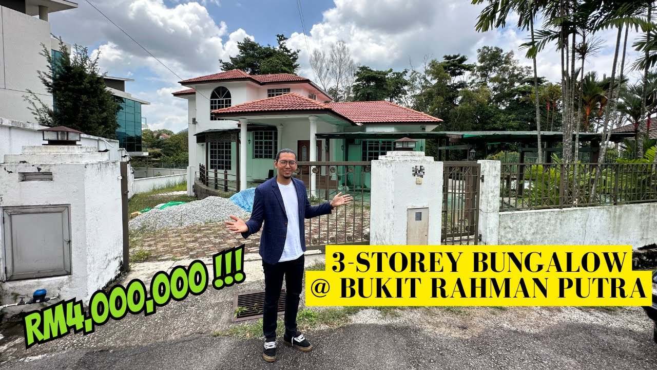 RM4,000,000 | 3-STOREY  PUTRA HILLS @ BANDAR BUKIT RAHMAN PUTRA | 10,000 SQFT | FREEHOLD