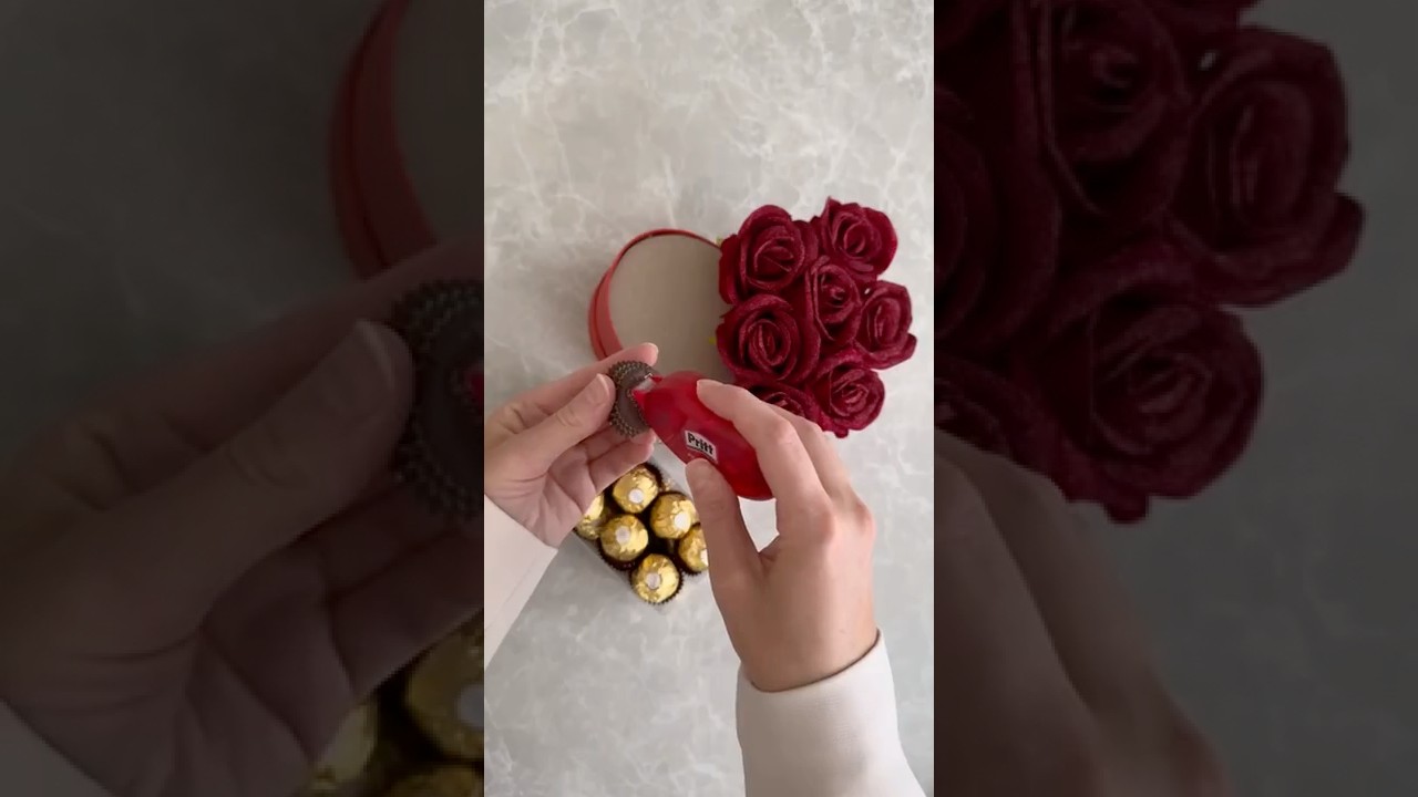 Ferrero Rocher DIY Chocolate GIFT Box Idea❤️🍫