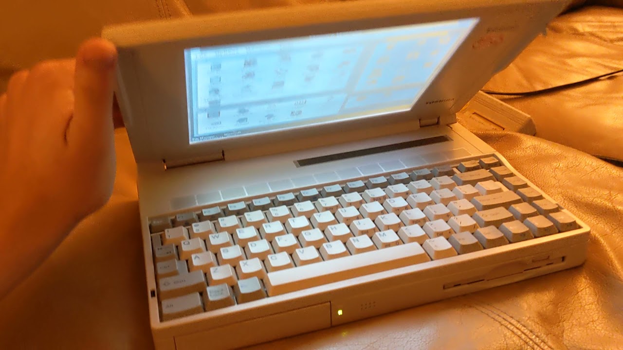 Vintage Toshiba T4600 Laptop Review