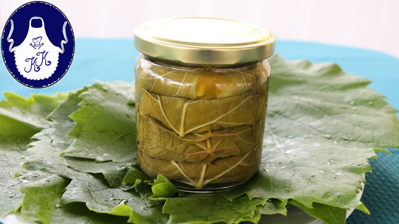 Weinbl&auml;tter - Vorrat f&uuml;r den Winter / Weinbl&auml;tter f&uuml;r Dolma