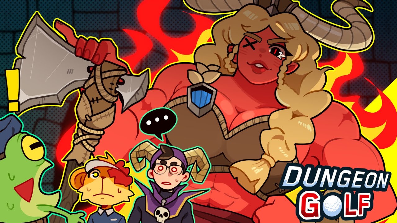 THEY WEREN'T READY FOR BIG BERTHA!!!!!!! | Dungeon Golf