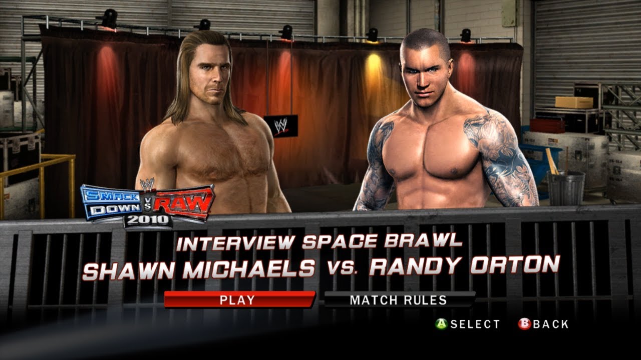 WWE SmackDown vs. RAW 2010 - Shawn Michaels vs. Randy Orton