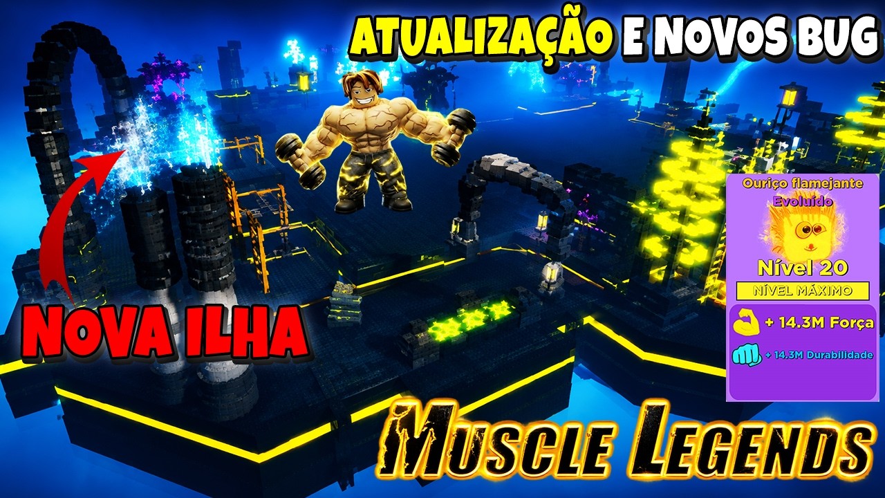 IT'S OUT! NEW ISLAND, BUGS AND CODES IN MUSCLE LEGENDS