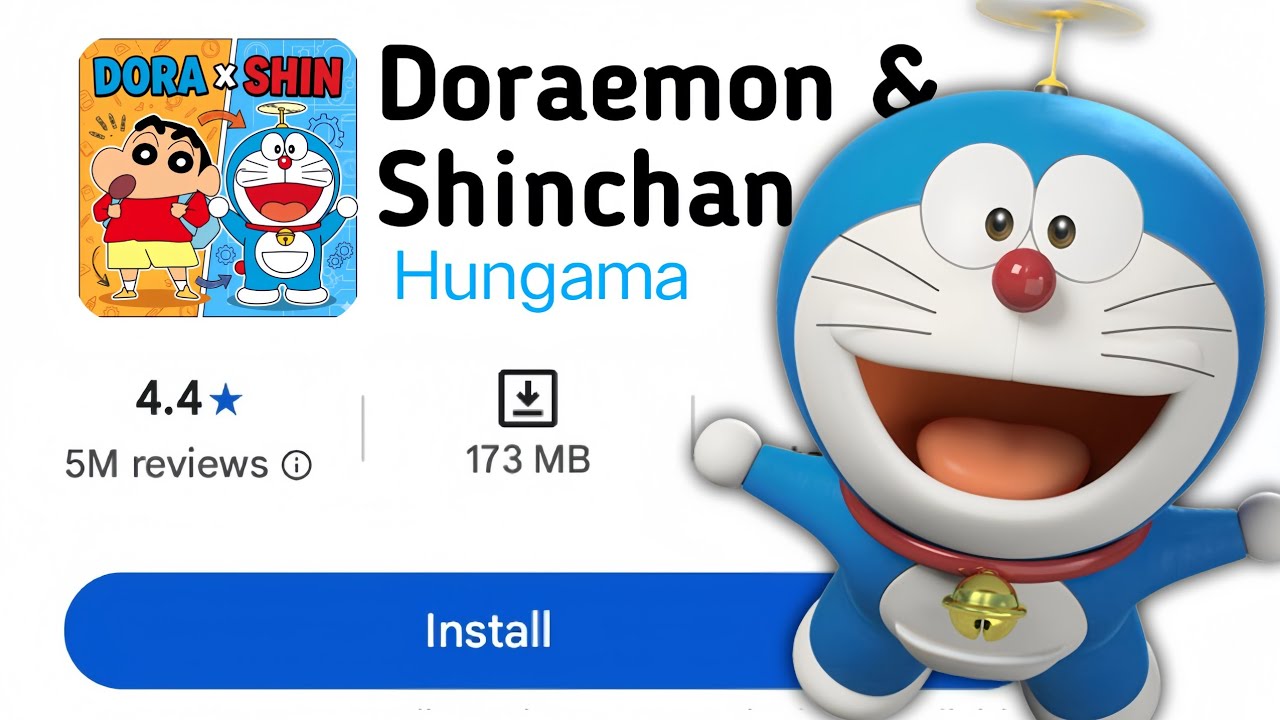 I Played Doraemon & Shinchan Games and This Happened… 😳