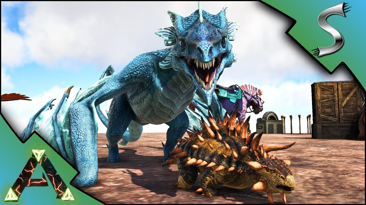 STEALING ICE WYVERN EGG! MAX LEVEL EGG & ANKYLO TAMING - Ark: RAGNAROK [DLC Gameplay E27]